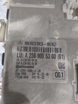 A2389006300 Блок комфорта Mercedes E W213 Арт 2_16918, вид 3