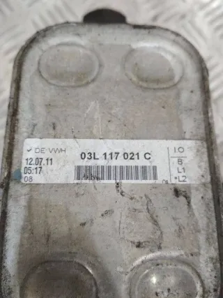 03L117021C Теплообменник масляного фильтра Volkswagen Passat B7 Арт 2_16430, вид 2