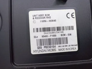 95400F1550 Блок комфорта Kia Sportage 4 Арт 3_5192, вид 4