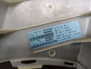 7129756 обшивка стойки передней BMW X5 E70 Арт 3_2122, вид 4