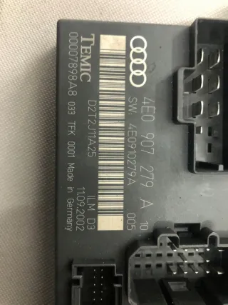 4E0907279A 4E0910279A Блок комфорта Audi A8 D3 (S8) Арт e6110920, вид 2