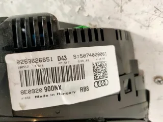 8E0920900NX Щиток приборов (приборная панель) Audi A4 B6 Арт e7169836, вид 4