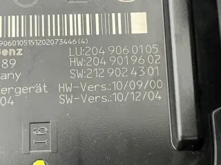 2049060105 2049019602 2129024301 Блок управления (другие) Mercedes C W204 Арт e9796386, вид 7