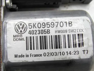 5K0959793 5K0959701B Моторчик стеклоподъемника Volkswagen Golf 6 Арт e10620759, вид 2