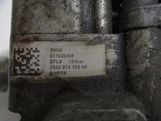 N53B25A 6779362 Насос гидроусилителя руля BMW 5 E60/E61 Арт e10623472, вид 4