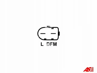 A0059(P-INA) Генератор Volkswagen Polo 4 Арт AL12626802328_2, вид 3