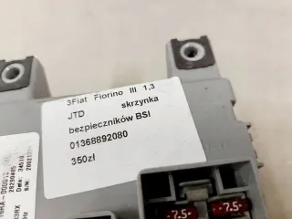01368892080 Короб предохранителей Fiat Fiorino Арт AL14556313239, вид 3