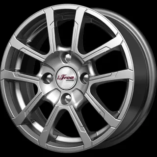  Диск литой R14 4x100 DIA56.6 ET43 ifree Арт 3030636, вид 1
