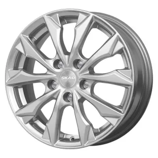  Диск литой R16 4x100 DIA60.1 ET45 skad Арт 3178703, вид 1