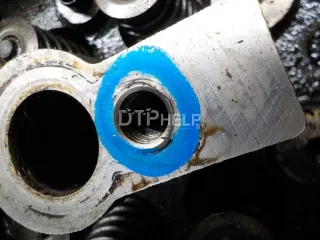 6110105020 Головка блока Mercedes C W203 Арт AM40369355, вид 14