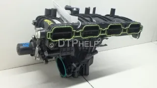 283102GTA1 Коллектор впускной Kia Optima 4 Арт AM70601723, вид 2