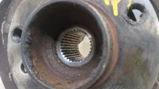 33406867811,6867811 Ступица задняя левая BMW X5 E70 Арт 20410350, вид 2