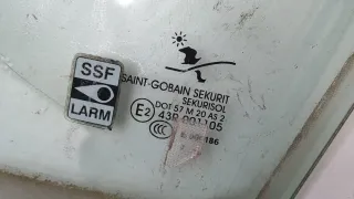 12804485 Стекло двери передней левой Saab 9-3 1 Арт 20410799, вид 2