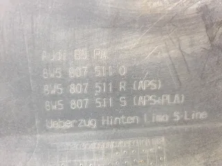 8W5807067KGRU, 8W5807511Q бампер ауди а4, а a 4 б9 (б b 9) Audi A4 B9 Арт AR229144, вид 12