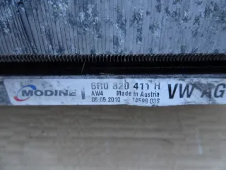 6R0121253O,6R0820411H Радиатор основной Seat Ibiza 4 Арт AL12901506586, вид 4