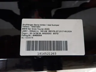 16521263 Бампер задний BMW 6 G32 Арт AL14797224047, вид 10
