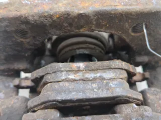 34216758057 Суппорт тормозной задний левый BMW 5 E60/E61 Арт 7887737, вид 4