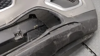  Заглушка (решетка) в бампер передний Kia Sorento 3 restailing Арт 11403393, вид 3
