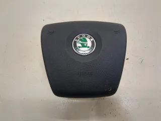 1Z0880201AH Подушка безопасности водителя Skoda Octavia A5 restailing Арт 20418004, вид 1