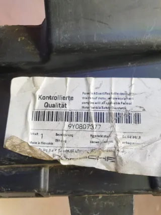9Y0807377, 9 Кронштейн бампера Porsche Cayenne 958 Арт 309382PM, вид 8