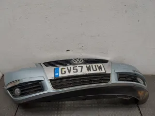 3C0807217D Бампер передний синий Volkswagen Passat B6 Арт 9385612, вид 1