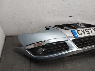 3C0807217D Бампер передний синий Volkswagen Passat B6 Арт 9385612, вид 2