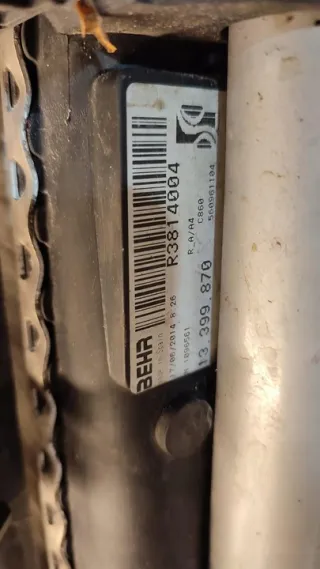13399870 Радиатор (основной) Opel Corsa E Арт e6657175, вид 6