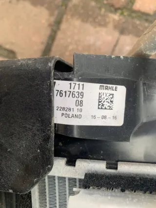 7617639 17117617639 7617610 17427617610 7617597 17517617597 9271205 64509271205 Радиатор (основной) MINI Cooper F56,F55 Арт e7347188, вид 2