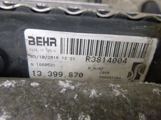 13399870 Радиатор (основной) Opel Corsa E Арт e7834357, вид 4