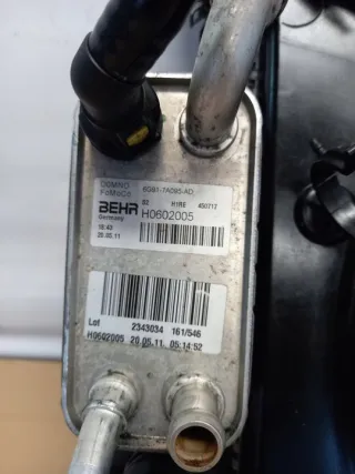 2012-2014 8V61-8C607-R 8V61-8C342-GA DV61-19L440-AC DV61-19710-BC Радиатор (основной) Ford Kuga 2 Арт e8859416, вид 6