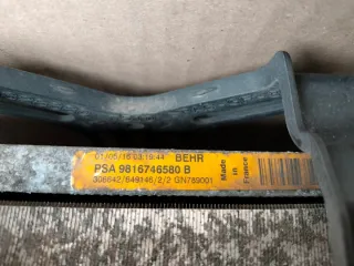 9673628780 9806303280 9816746580 Радиатор (основной) Citroen C4 Picasso 2 Арт e9191036, вид 5