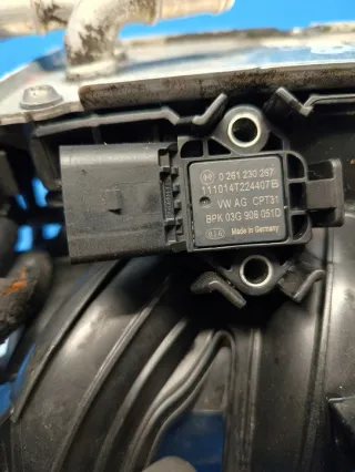 03F129711H, 037906283C, 03G906051D, 03F145749B Коллектор впускной Volkswagen Golf 6 Арт e9333082, вид 4