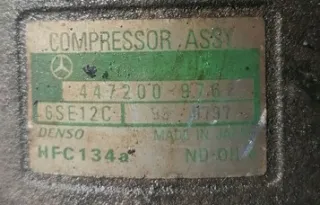 4472009762 Компрессор кондиционера Mercedes A W168 Арт e9458230, вид 3