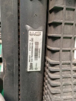 1K0121253 Радиатор (основной) Volkswagen Golf 5 Арт e9689104, вид 12