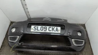  Бампер передний черный Citroen C3 Picasso Арт 20422791