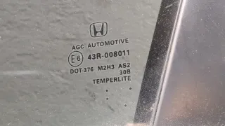 73350TP6A00 Стекло двери передней левой Honda Crosstour Арт 11332627, вид 3