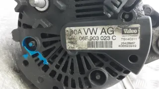 06F903023C Генератор дизельный Skoda Octavia A5 Арт 2EP34BS01, вид 6