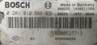 F9Q,0281012588,8200527713,8200566220 Блок управления двигателем Mitsubishi Space Star 1 Арт 7679_2, вид 3