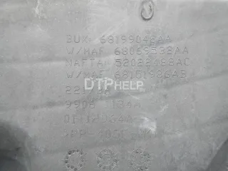68251799AA Корпус воздушного фильтра Jeep Grand Cherokee IV (WK2) Арт AM70552649, вид 7