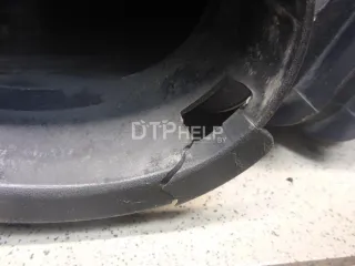 7P0129607E Корпус воздушного фильтра Volkswagen Touareg 2 Арт AM100511359, вид 7