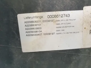 A22388565019999, A2238856201, A2238856301, A2238856401, A2238856501, A2238856601, A2238856701, A2238856801, A2238856901 бампер mercedes-benz, мерседес бенц ( Mercedes S W223 Арт AR250210, вид 13