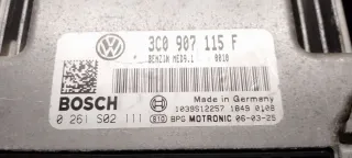 BOSCH,3C0907115F,0261S02111,1039S12257 Блок управления двигателем Volkswagen Passat B6 Арт 2090654, вид 3
