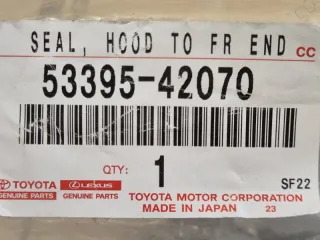 5339542070, 5339542070, 53395-42070 Уплотнитель капота Toyota Rav 4 4 Арт DN198559, вид 3