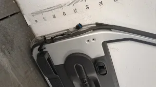  Дверь передняя правая серебристая Jeep Wrangler JK Арт 20425731, вид 4