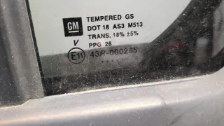  Стекло двери задней левой Hummer H3 Арт 11408140, вид 3