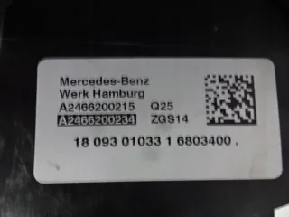 A2466200315 A2466200234 Передняя панель крепления облицовки (телевизор) Mercedes A W176 Арт e6794730, вид 9