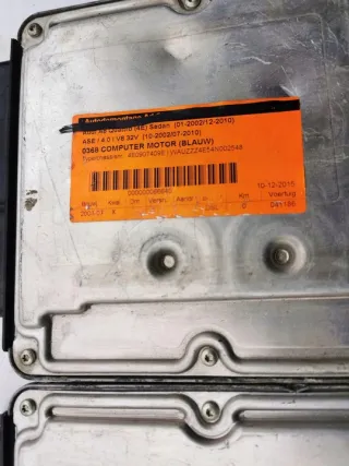 0281011099 4E0907409B Блок управления двигателем Volkswagen Beetle 1 Арт e8385558, вид 7