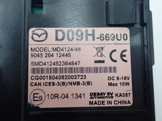 GMD7669C0C KA0H-669G0 KA1K66DRX KA0G66CM0 D09H-669U0 BJM766EZ1C Блок навигации Mazda 5 1 Арт e10562647, вид 15