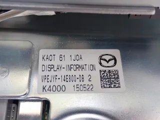 GMD7669C0C KA0H-669G0 KA1K66DRX KA0G66CM0 D09H-669U0 BJM766EZ1C Блок навигации Mazda 5 1 Арт e10562647, вид 4