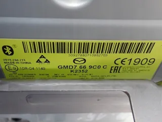 GMD7669C0C KA0H-669G0 KA1K66DRX KA0G66CM0 D09H-669U0 BJM766EZ1C Блок навигации Mazda 5 1 Арт e10562647, вид 5
